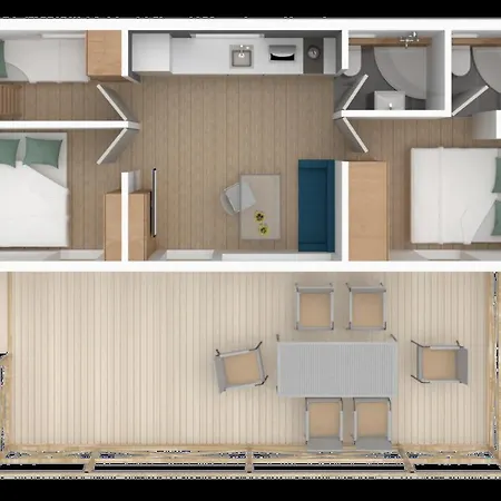 홀리데이파크 Mediteran Travel Mobile Homes Solaris 3*